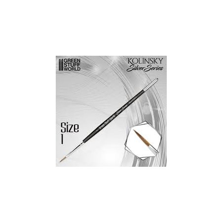 SILVER SERIES Pinceau Kolinsky  1
