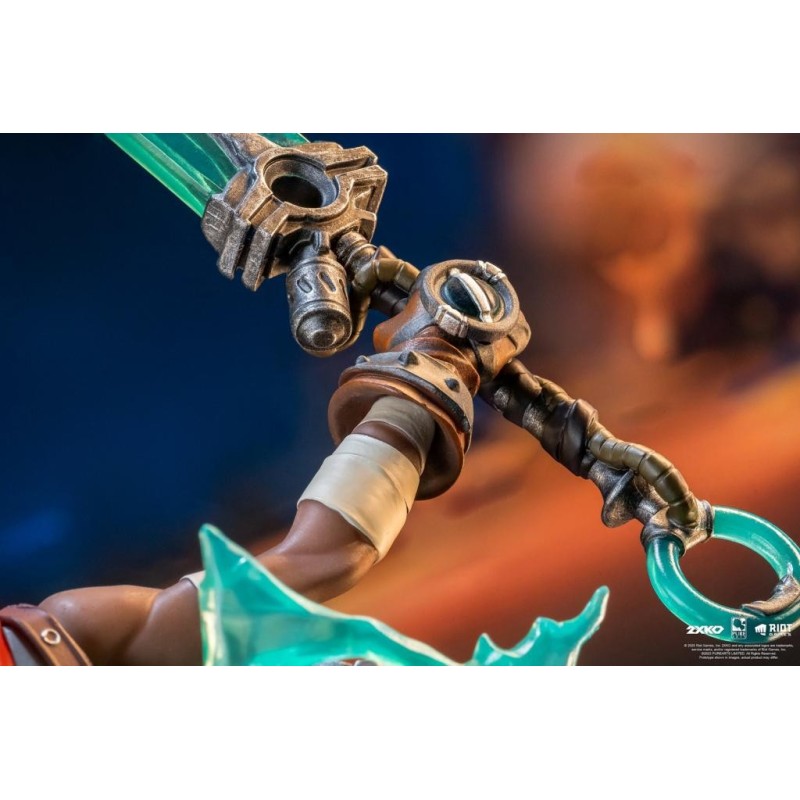 LEAGUE OF LEGENDS - Ekko & Ahri - Statuette Diorama 1/10 30cm 