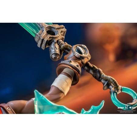 LEAGUE OF LEGENDS - Ekko & Ahri - Statuette Diorama 1/10 30cm 