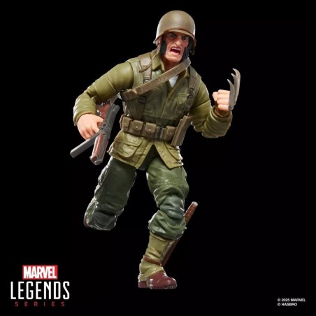 MARVEL - Wolverine (WWII Logan) - Figurine Legends Series 15cm 