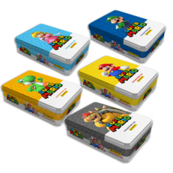 SUPER MARIO - Panini Slim Tin 65 Stickers + 1 Lim. Ed. 