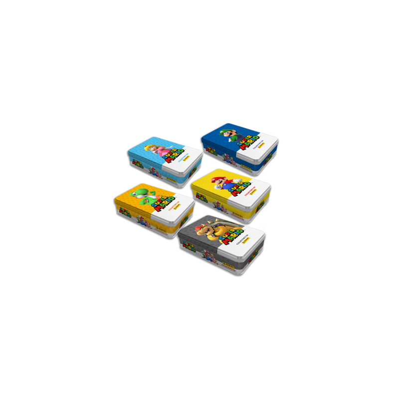 SUPER MARIO - Panini Slim Tin 65 Stickers + 1 Lim. Ed. 