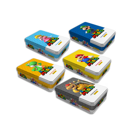 SUPER MARIO - Panini Slim Tin 65 Stickers + 1 Lim. Ed. 