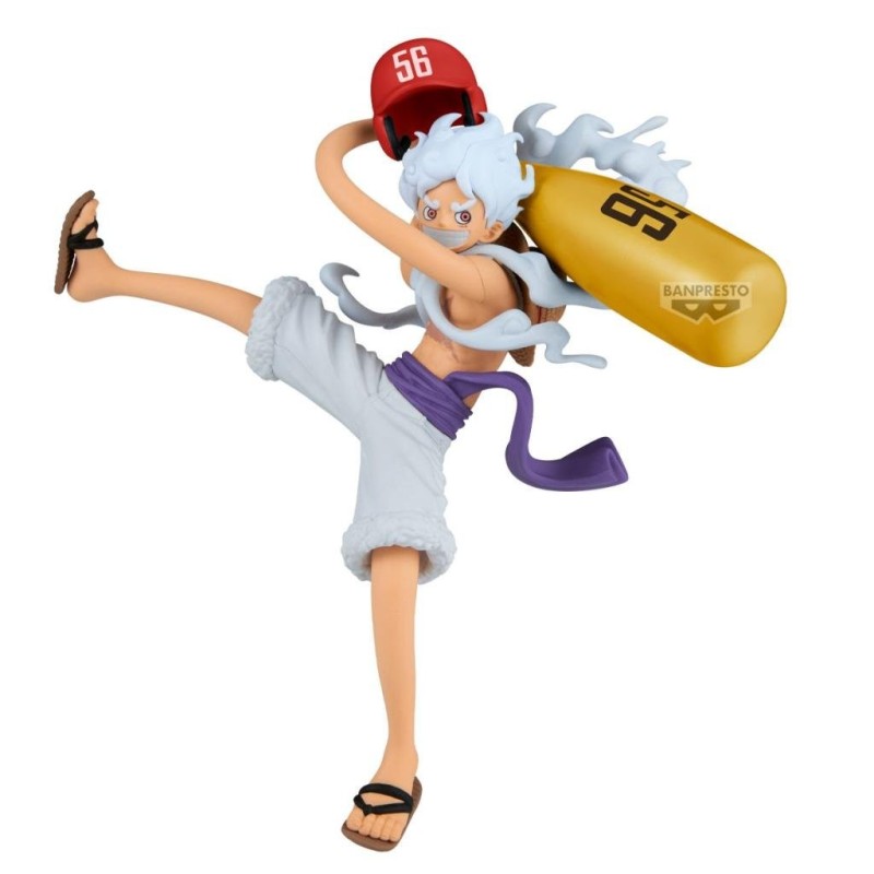 ONE PIECE - Luffy Gear 5 - Figurine Battle Record Collection 17cm 