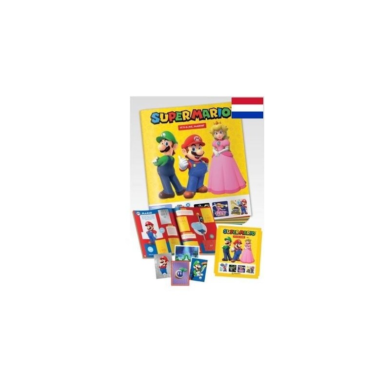 SUPER MARIO - Panini Starter Pack (1 album + 3 packets) - NL 