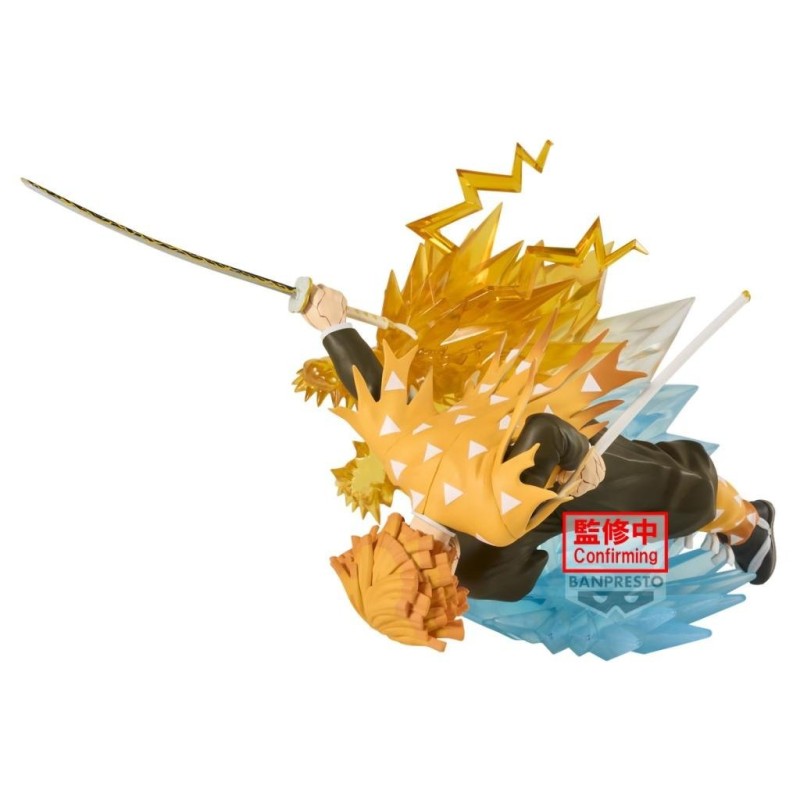 DEMON SLAYER - Zenitsu Agatsuma - Figurine Vibration Stars Plus 12cm 