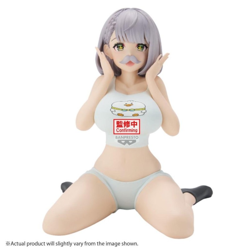 HOLOLIVE - Shirogane Noel - Figurine Relax Time 12cm 