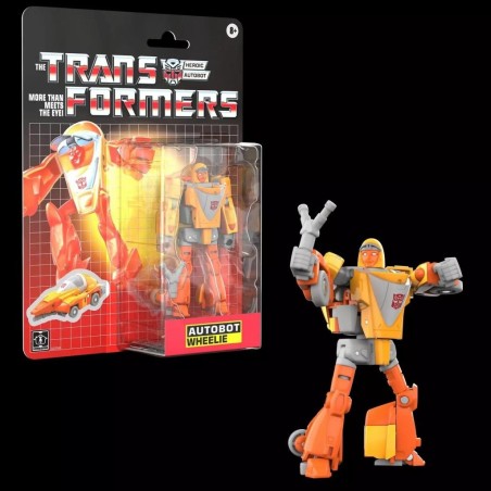 TRANSFORMERS - G1 Autobot Wheelie - Figurine Retro 11cm 