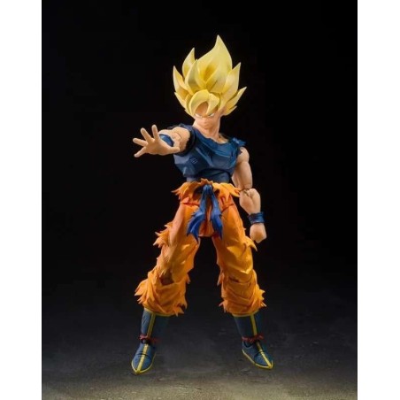 DRAGON BALL Z - Goku "Fighter Rage" - Figurine S.H. Figuarts 14.5cm 