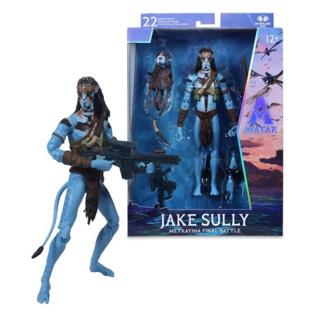 AVATAR 3 - Jake Sully (Metkayina Final Battle) - Figurine 18cm 