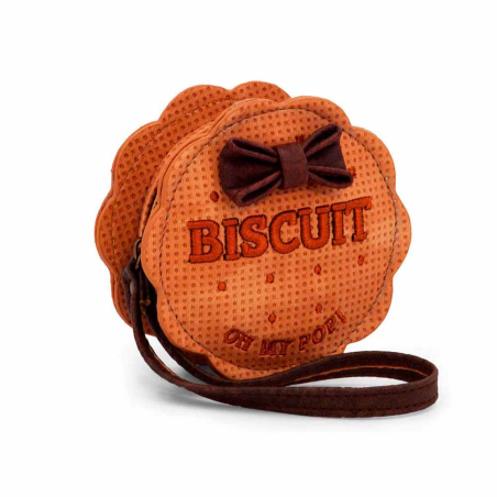 OH MY POP! - Biscuit - Porte-monnaie rond 10x4cm 