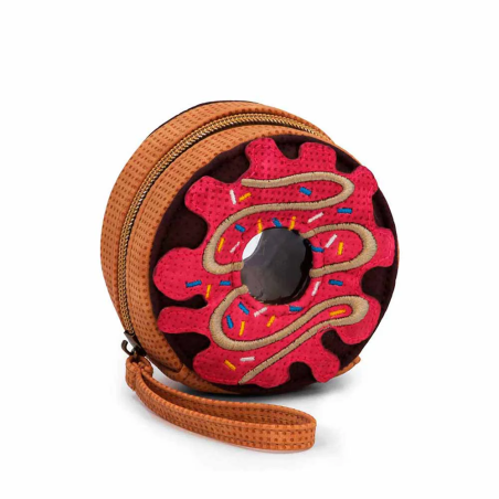 OH MY POP! - Popnut Rose - Porte-Monnaie Rond 10x6cm 