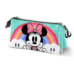 MINNIE - Rainbow - Trousse Triple 