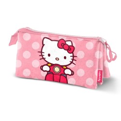 HELLO KITTY - Moto - Trousse Triple 