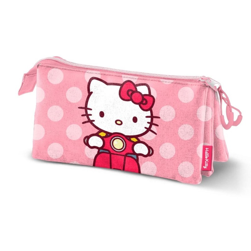 HELLO KITTY - Moto - Trousse Triple 