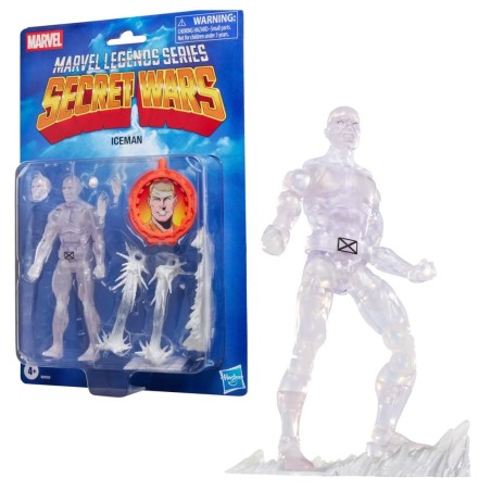 MARVEL - Ice Man "Secret Wars" - Figurine Legends Series 15cm 
