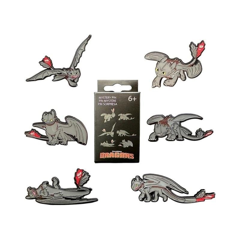 DRAGONS - Krokmou - Funko Blind Box Enamel Pins 