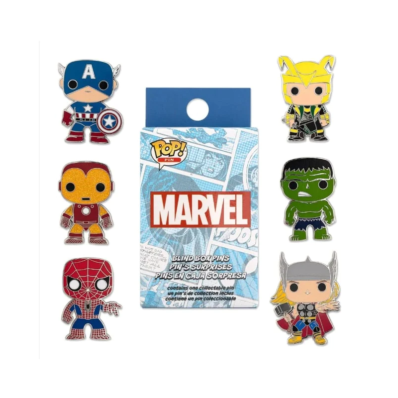 MARVEL - Marvel Classic - Funko Blind Box Enamel Pins 