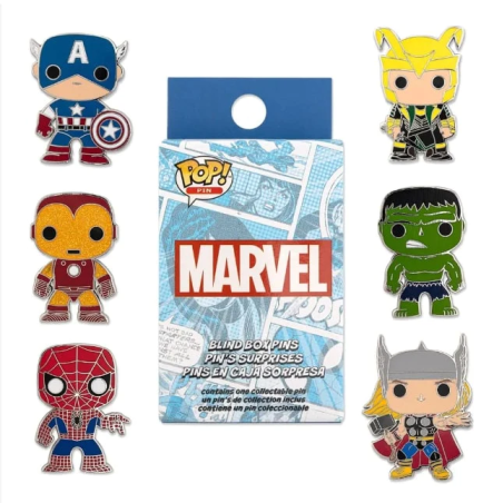 MARVEL - Marvel Classic - Funko Blind Box Enamel Pins 