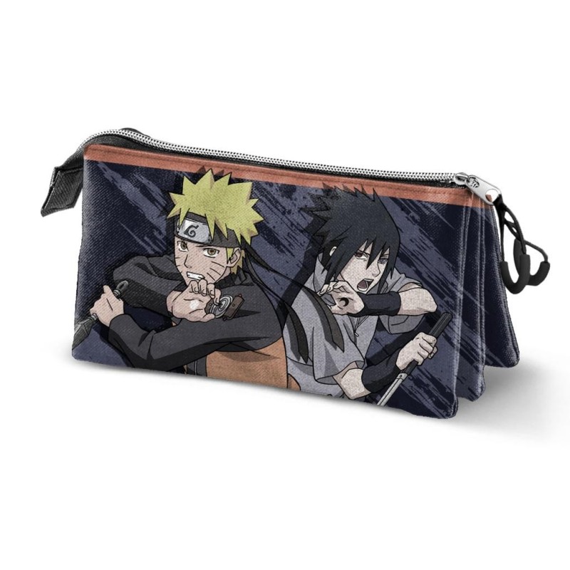 NARUTO & SASUKE - Trousse Triple 