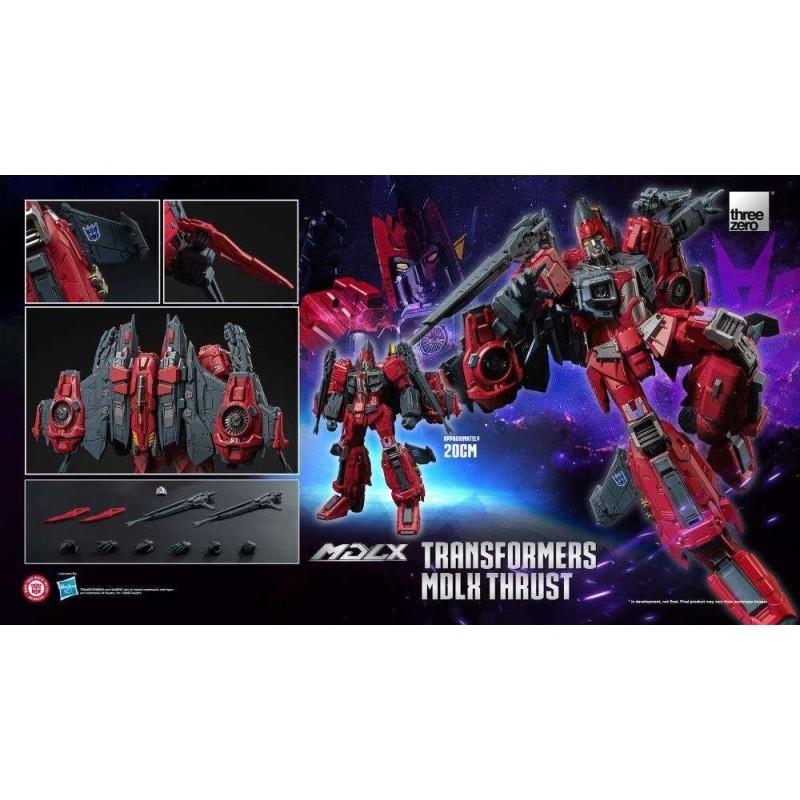 TRANSFORMERS - MDLX Thrust  - Figurine 20cm 