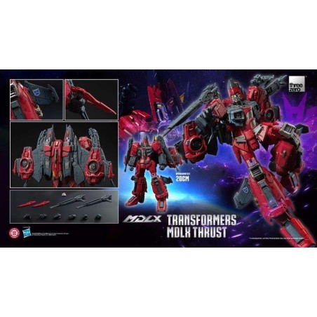 TRANSFORMERS - MDLX Thrust  - Figurine 20cm 