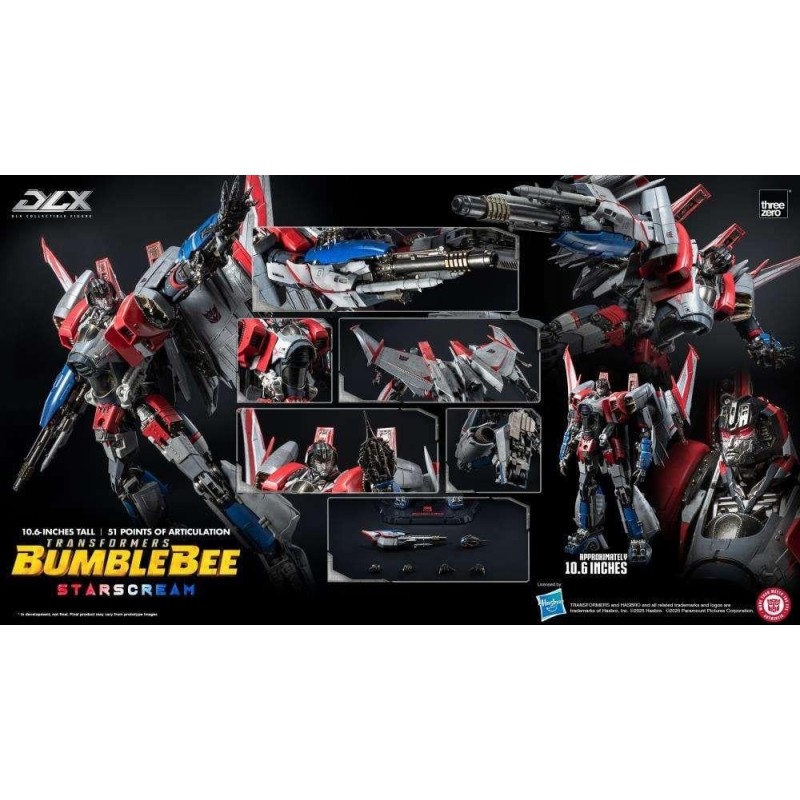 TRANSFORMERS - DLX Starscream (Bumblebee) - Figurine 27cm 