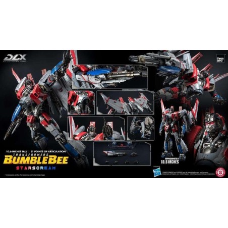 TRANSFORMERS - DLX Starscream (Bumblebee) - Figurine 27cm 
