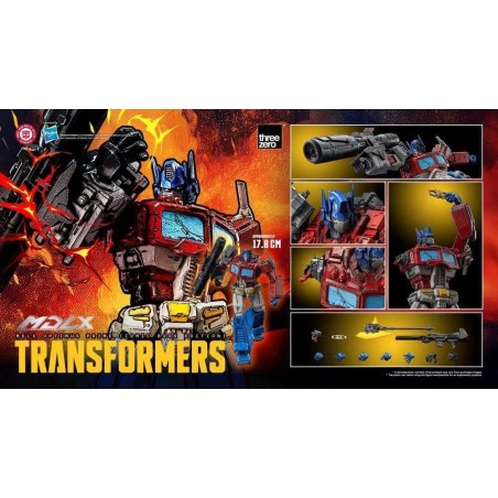 TRANSFORMERS - MDLX Optimus Prime (Comic Book) - Figurine 17cm 
