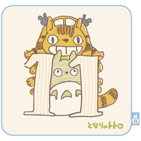 MON VOISIN TOTORO - Totoro anniversaire 11 - Mini Serviette 25x25cm 