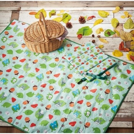 MON VOISIN TOTORO - Totoro noisettes - Nappe Pique-Nique 90x120cm 