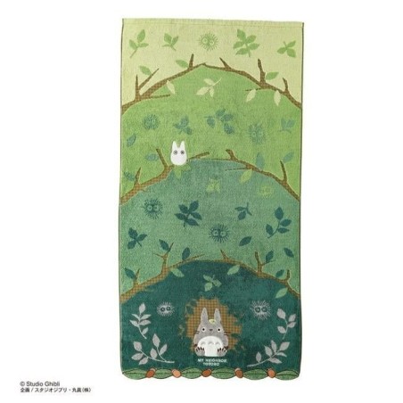 MON VOISIN TOTORO - Totoro tunnel de forêt - Serviette 60x120cm 