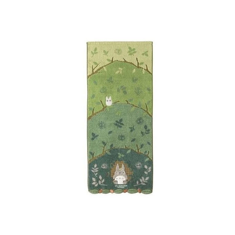 MON VOISIN TOTORO - Totoro se cache dans les arbres -Serviette 34x80cm 