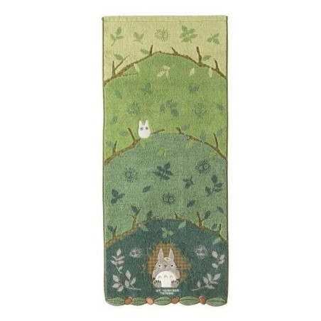 MON VOISIN TOTORO - Totoro se cache dans les arbres -Serviette 34x80cm 