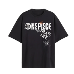 ONE PIECE - Pirate Life - T-Shirt Homme (XXL) 