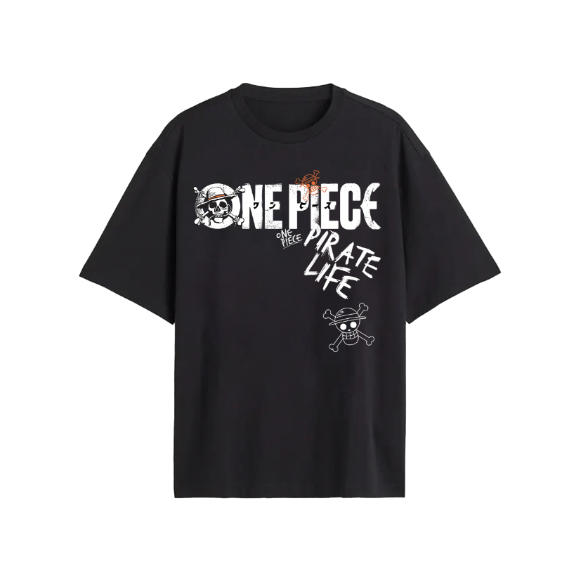 ONE PIECE - Pirate Life - T-Shirt Homme (S) 