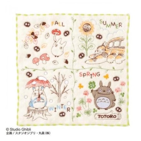 MON VOISIN TOTORO - Couronne de Noix - Mini Serviette 25x25cm 