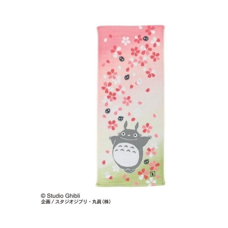 MON VOISIN TOTORO - Totoro Hanafubuki - Serviette Imabari 34x80cm 