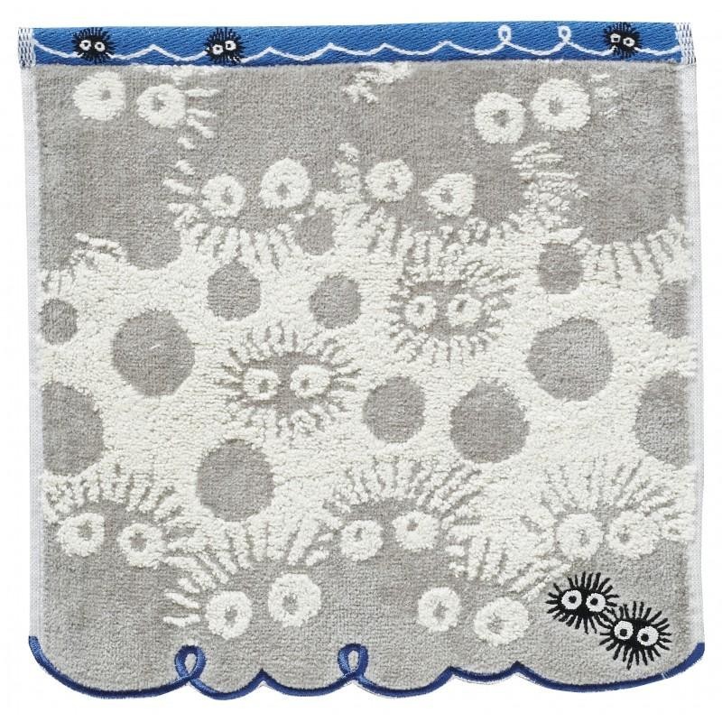 MON VOISIN TOTORO - Pluie de Noiraudes - Mini Serviette 25x25cm 
