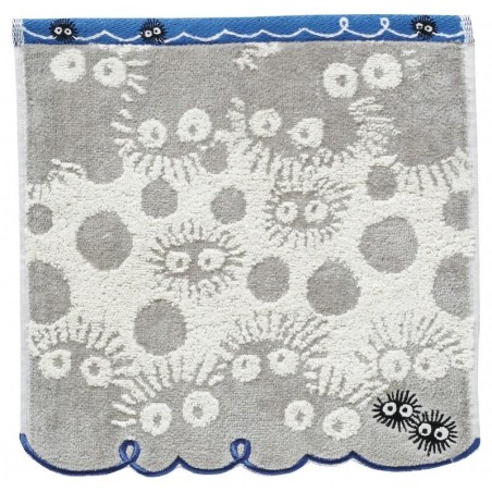 MON VOISIN TOTORO - Pluie de Noiraudes - Mini Serviette 25x25cm 