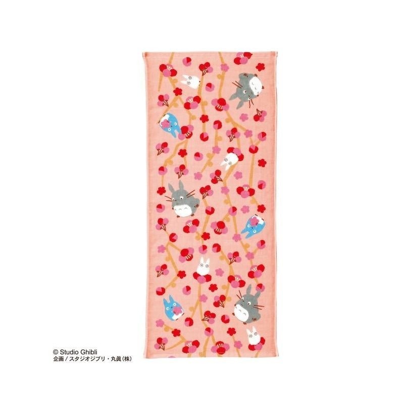 MON VOISIN TOTORO - Fleur de Prunier - Serviette Imabari 34x80cm 