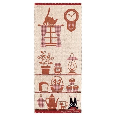 KIKI LA PETITE SORCIERE - Jiji Etagères - Serviette 34x80cm 