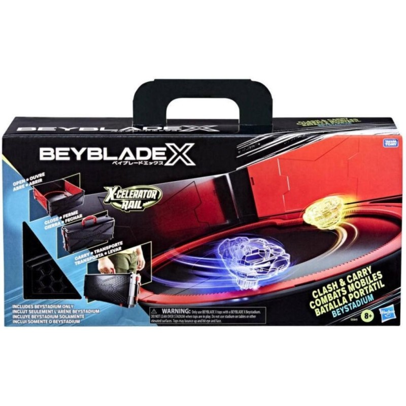 BEYBLADE X - Clash and Carry Beystadium 