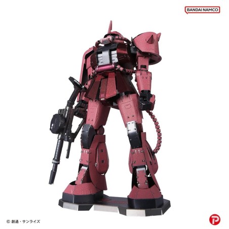 GUNDAM - Zaku de Char - Metallic Nano Puzzle 12.5cm 