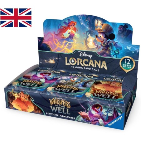 DISNEY - Lorcana - Trading Cards Boite de 24 Boosters Chapitre 10 - EN 