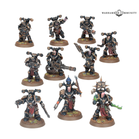 Games Workshop Warhammer - The Horus Heresy: Tartaros Terminator Squad - Montage- & Bemalfiguren