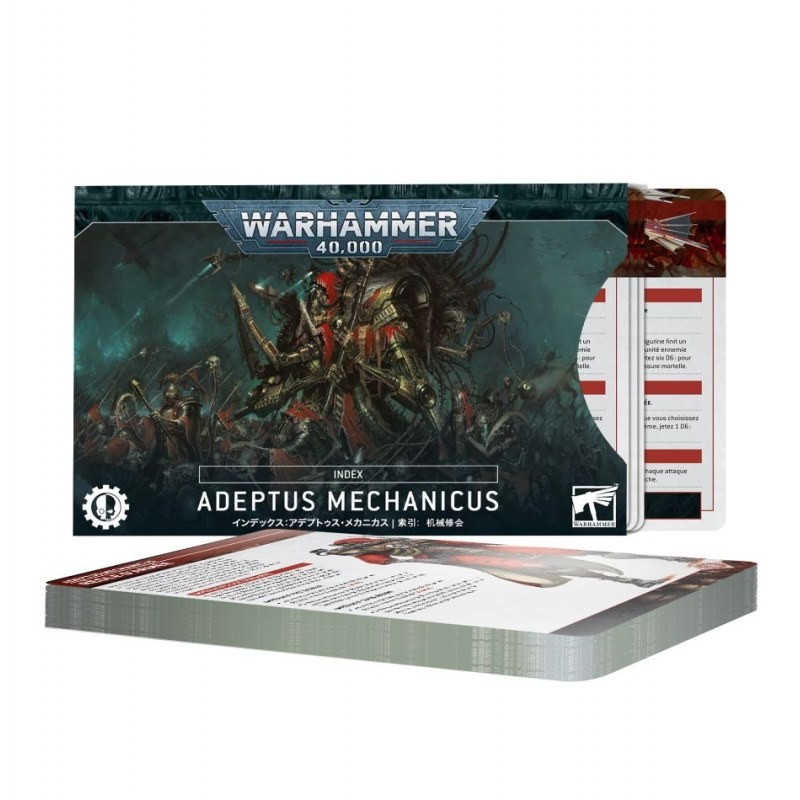 INDEX CARD BUNDLE Adeptus Mechanicus (ENG)