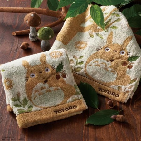MON VOISIN TOTORO - Totoro - Coffret Cadeau serviette en coton 