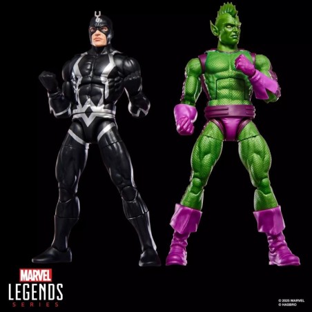 MARVEL - Inhumans Black Bolt & Triton - Figurine Legend Series 15cm 