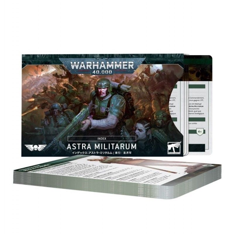 INDEX CARD BUNDLE Astra militarum (ENG)